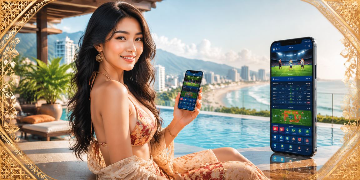Người chơi thư giãn trên bãi biển Đà Nẵng sử dụng ứng dụng casino di động một cách thảnh thơi