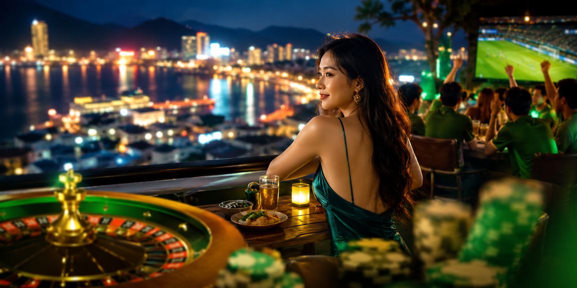 Người chơi tại Nha Trang thư giãn chơi Roulette trực tuyến trên 88d bên ly cà phê