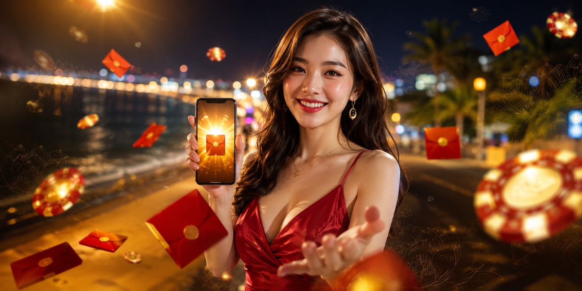 Người dùng tại Phan Thiết mở phong bì đỏ bonus và kiểm tra kèo thể thao trên nền tảng 88d