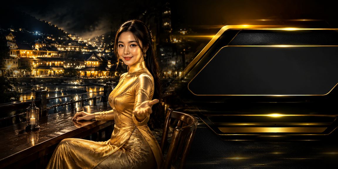 Người chơi tại Sapa mặc áo dài truyền thống sử dụng ứng dụng cá cược và nhận bonus VIP trên điện thoại