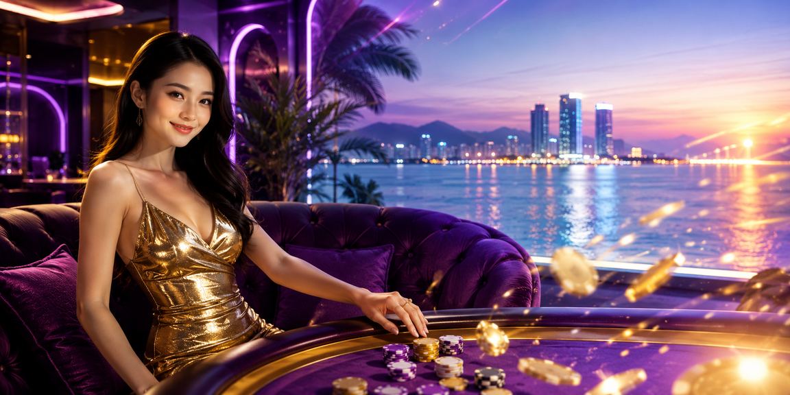 Người chơi tại Vũng Tàu theo dõi Jackpot tích lũy 88d qua điện thoại trong quán cà phê buổi sáng
